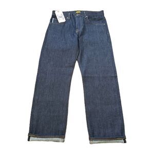 Brave Star Selvedge 13oz Cone Mills Sz 32(FITS 34x31.5) USA Made Straight Jeans